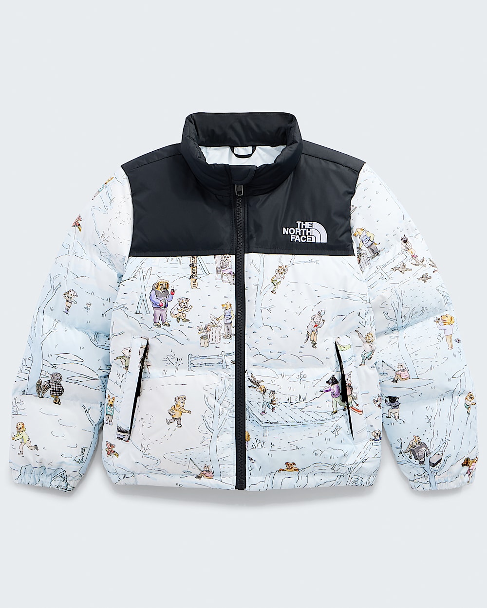 Kids 1996 Retro Nuptse JacketPrint TNF Main