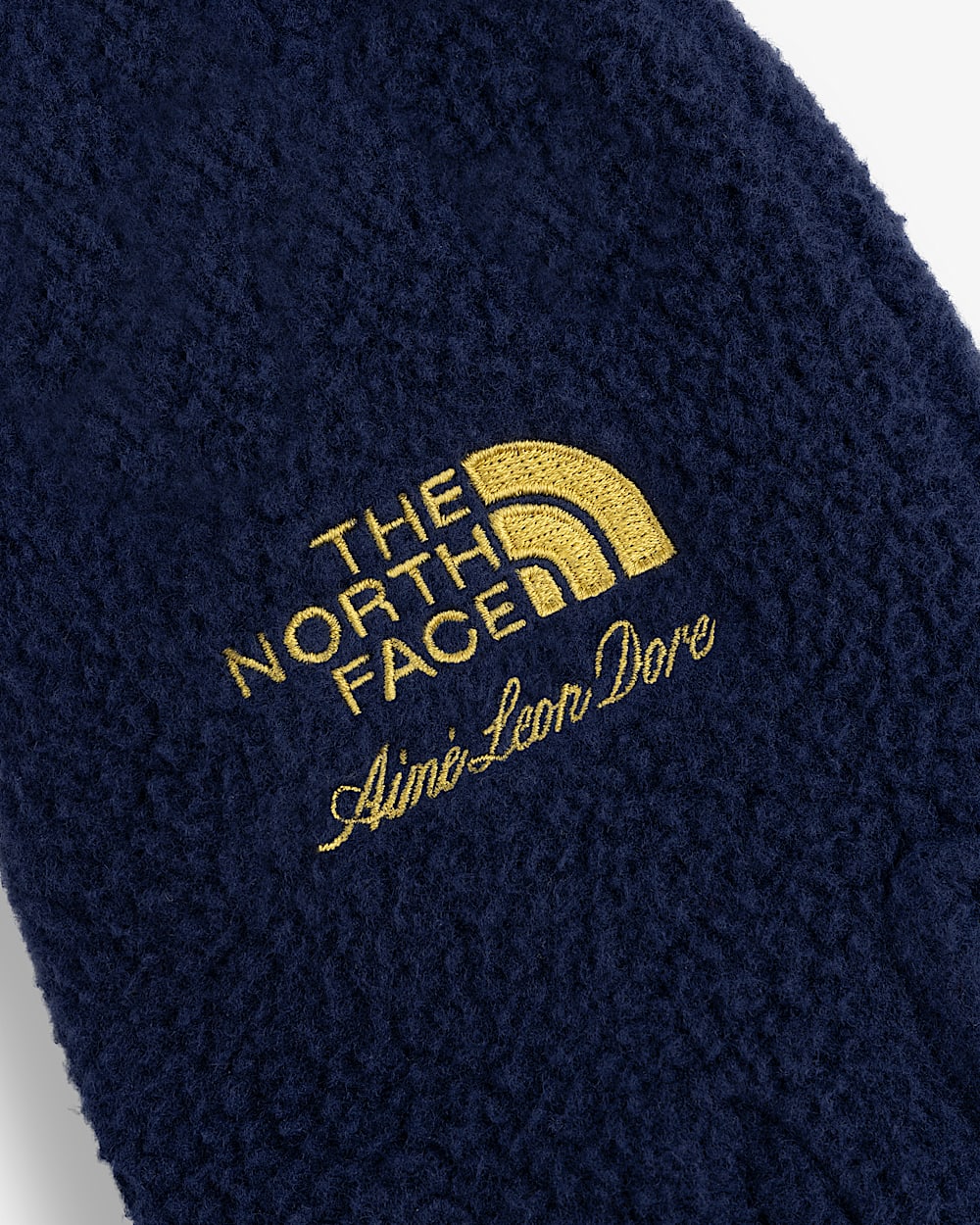 TNF X Aim Leon Dore Fleece Glove TNF ALT2