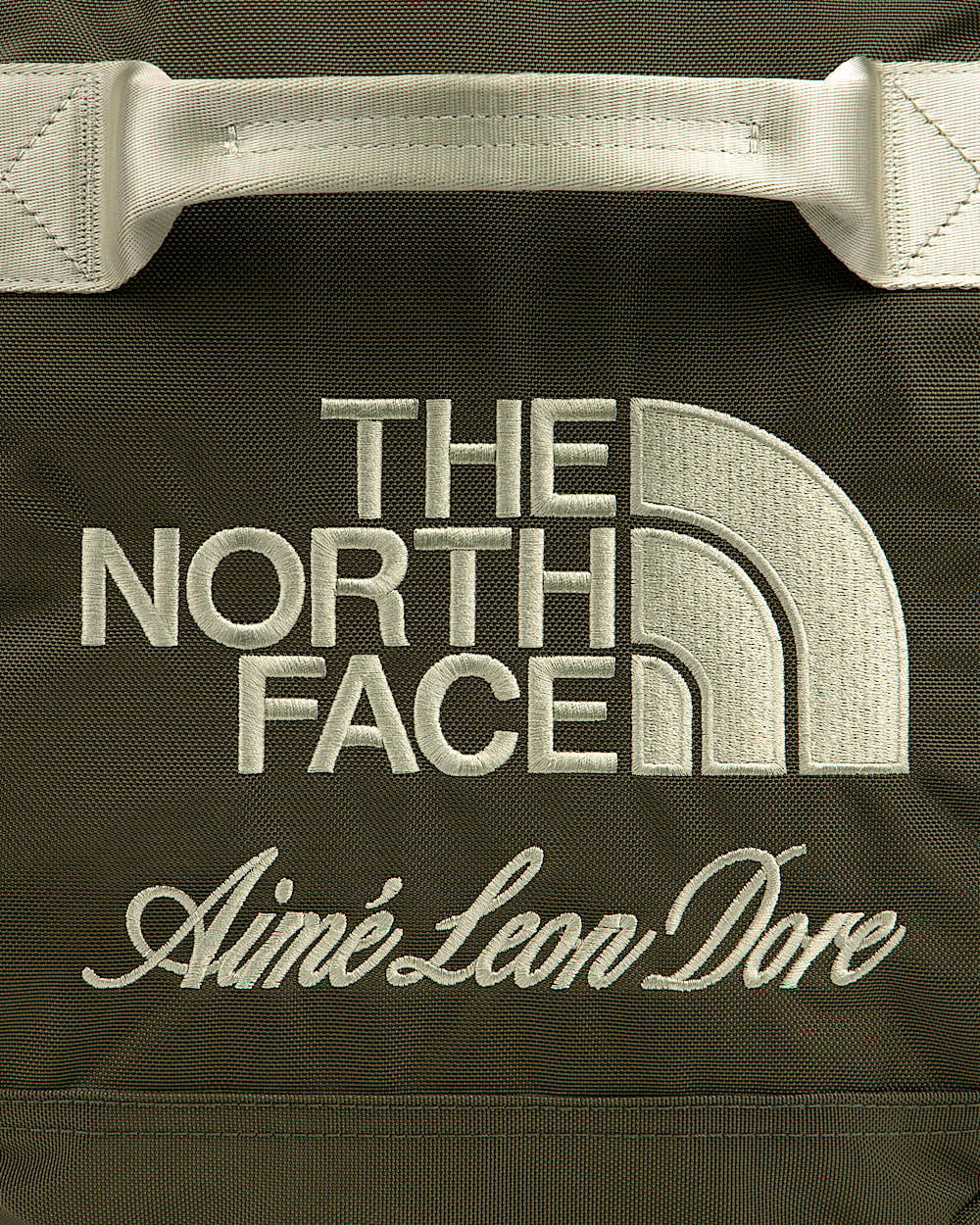TNF X Aim Leon Dore Nylon Base Camp Duffel TNF ALT1