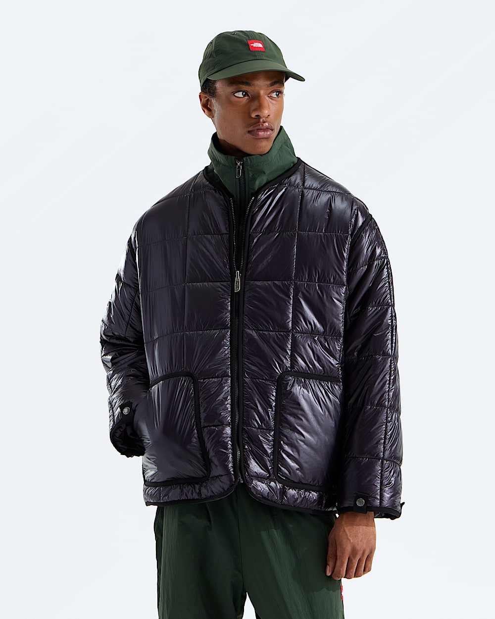 Unisex TNF Red Box Liner Jacket TNF Main