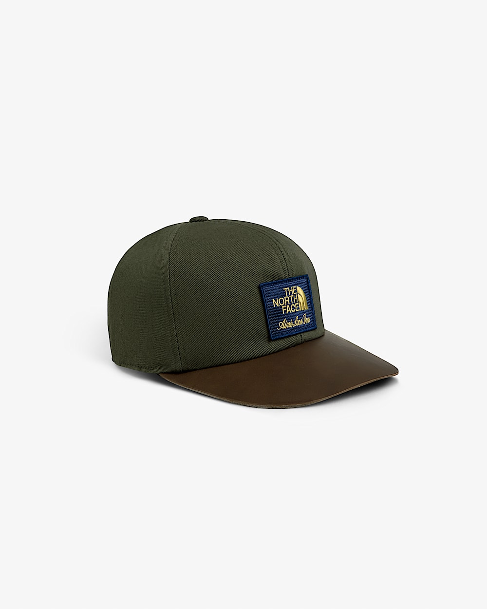TNF X Aim Leon Dore Leather Cap TNF ALT1