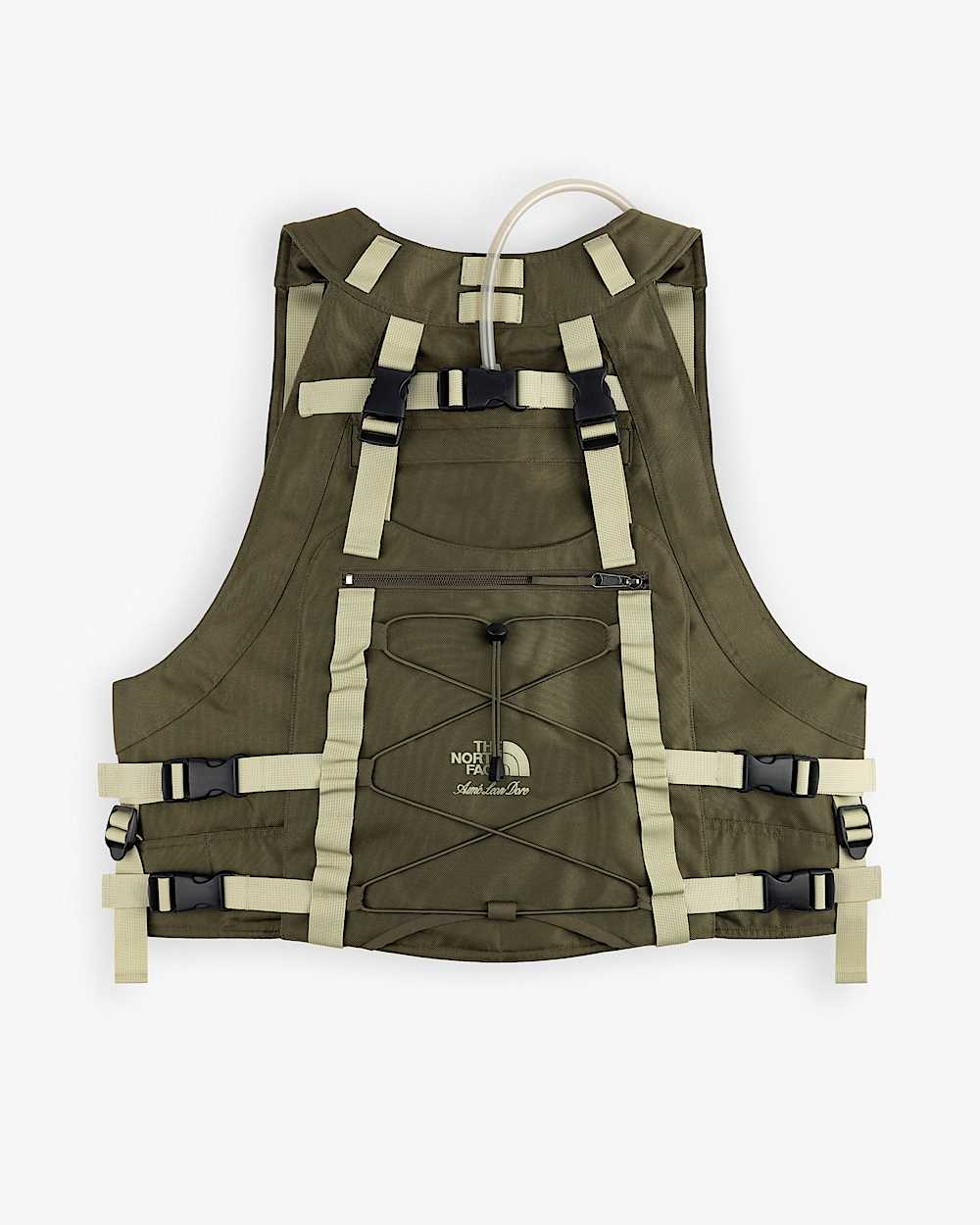TNF X Aim Leon Dore Ballistic Tech Vest TNF BACK