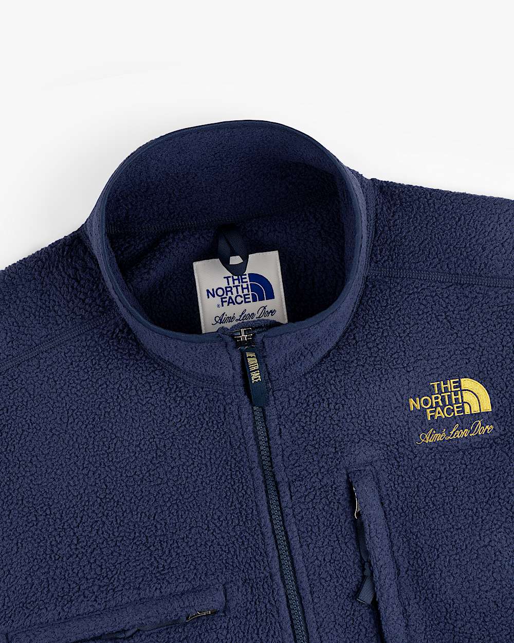 TNF X Aim Leon Dore 95 Denali HalfZip Fleece Pullover TNF ALT3