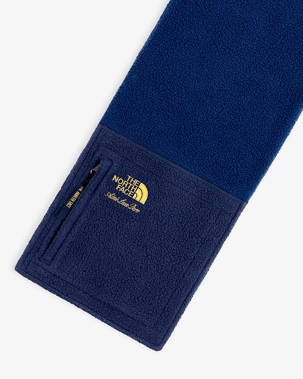 TNF X Aim Leon Dore Denali Fleece Scarf TNF ALT1
