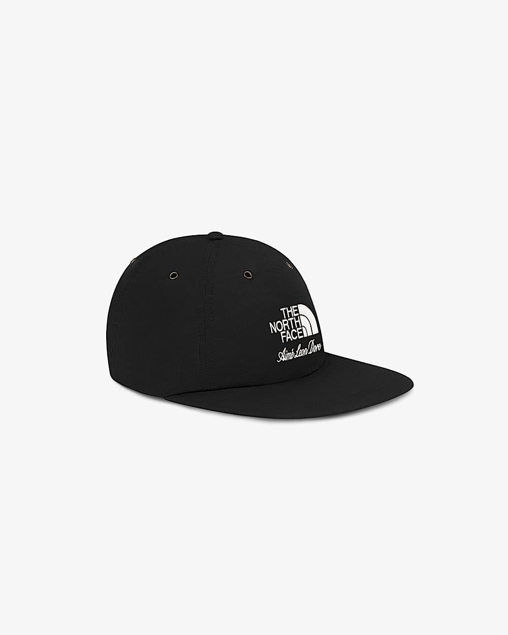 TNF X Aim Leon Dore Crinkled Nylon Hat TNF ALT1