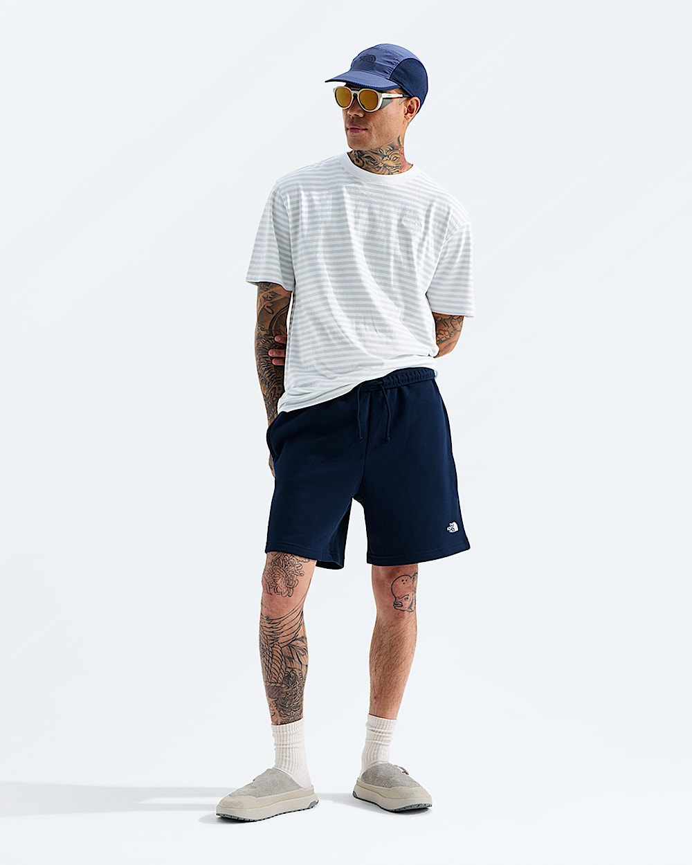 Mens Evolution Simple Dome Regular Shorts TNF HERO2