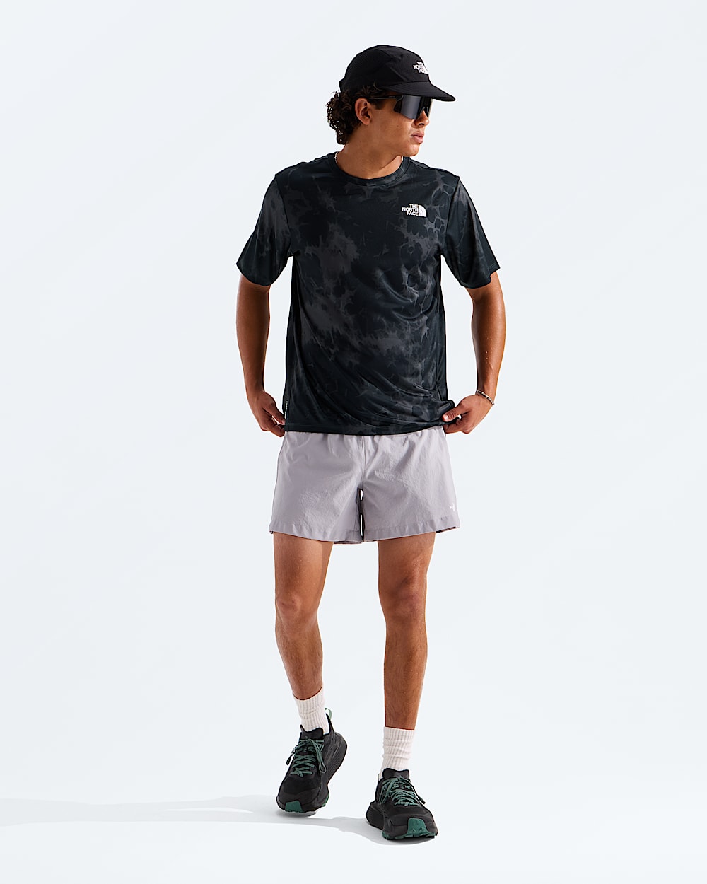 Mens 247 ShortSleeve Tee RegPrint TNF HERO2