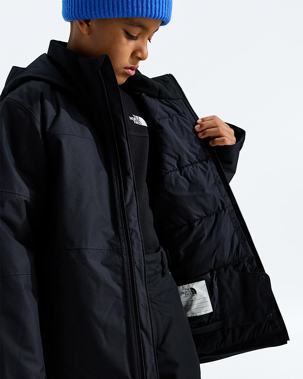 Boys Freedom Insulated Jacket TNF MODELINT