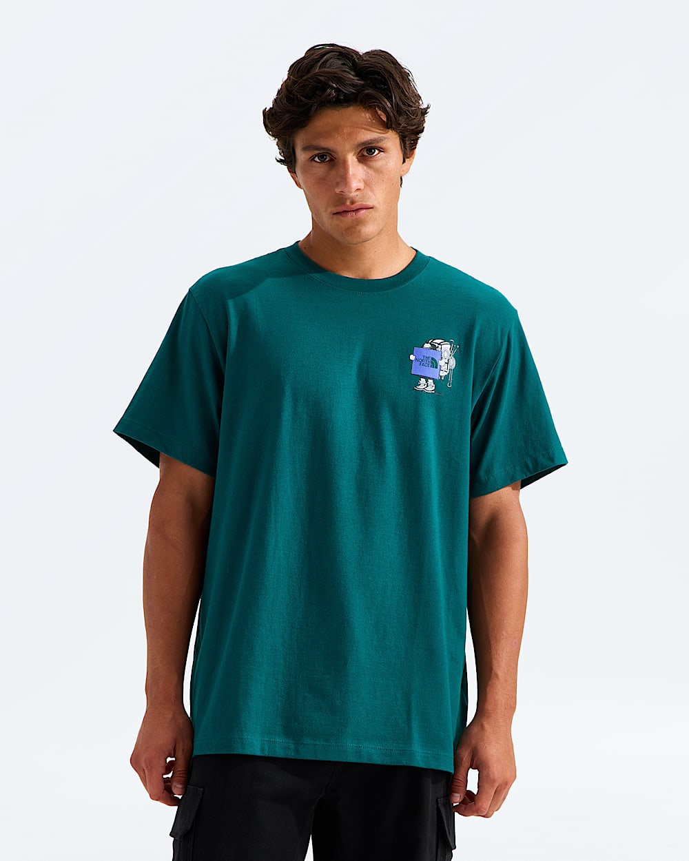 Unisex Gear Up Get Out Relaxed ShortSleeve TeeGraphic TNF BACK