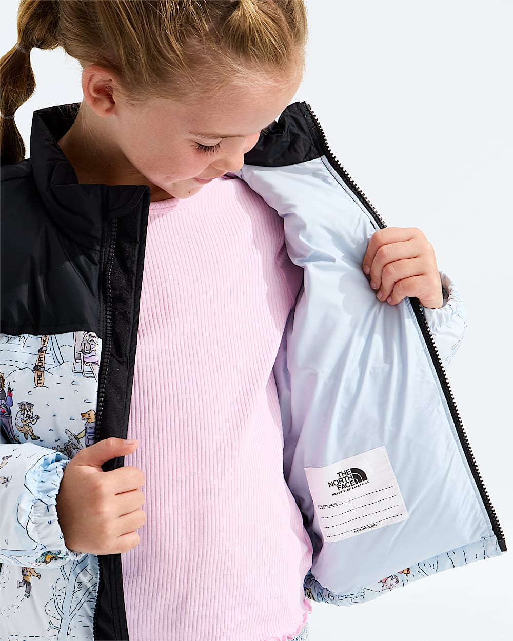 Kids' 1996 Retro Nuptse Jacket—Print | The North Face