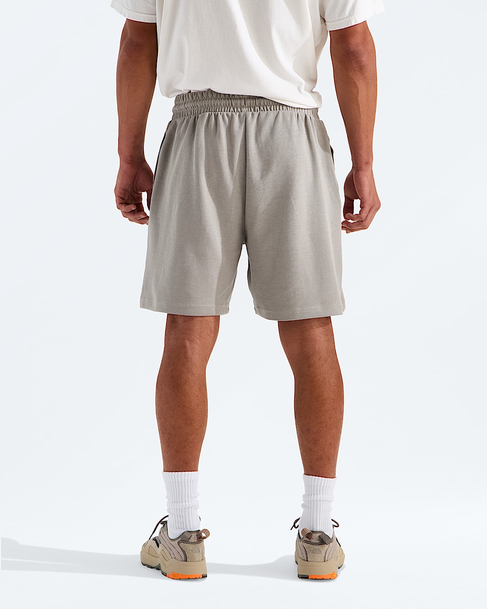 Mens TNF Double Knit Shorts TNF BACK