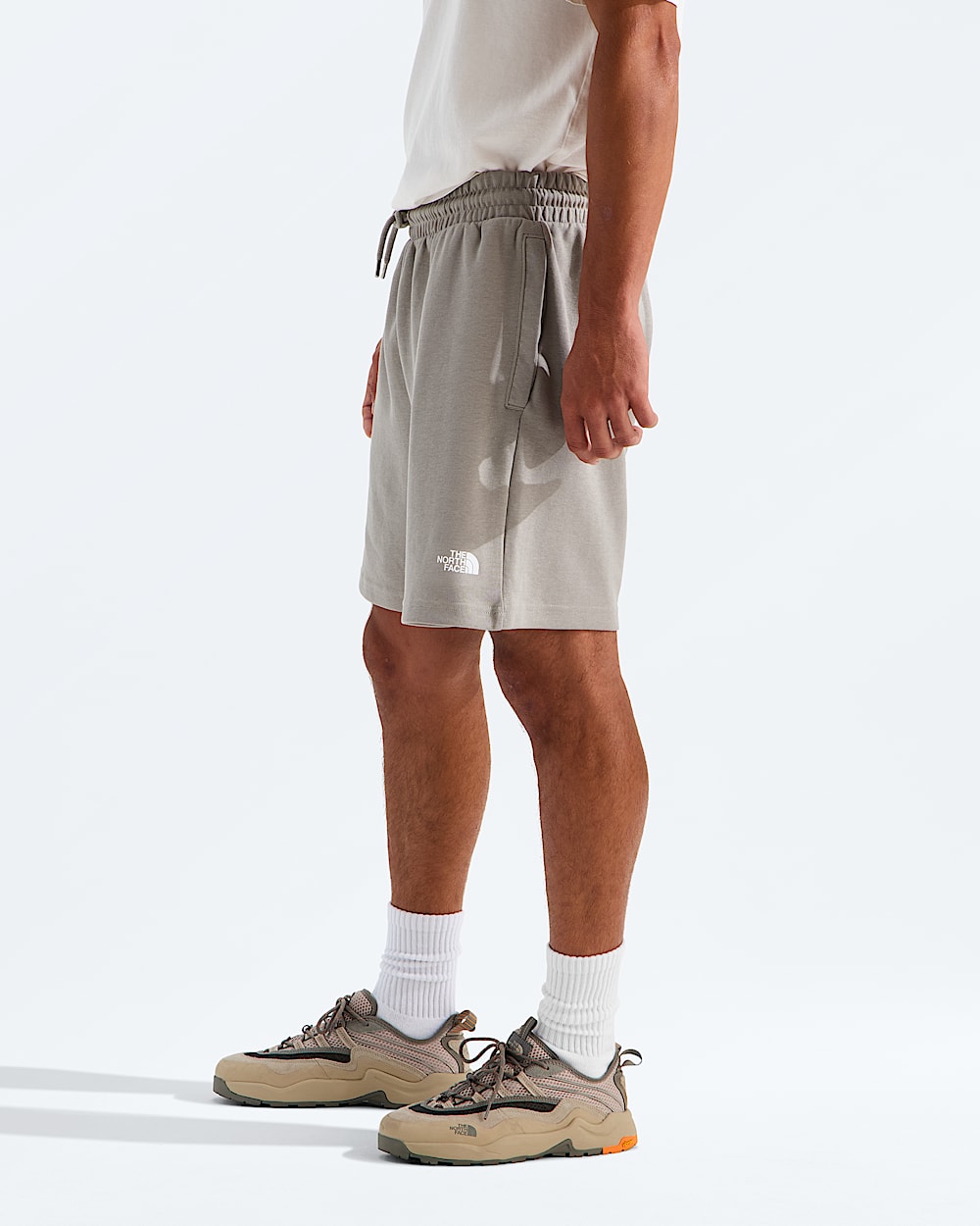 Mens TNF Double Knit Shorts TNF MODEL34