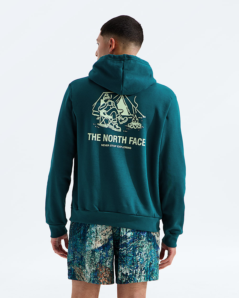 Mens Campfire Regular Hoodie TNF Main