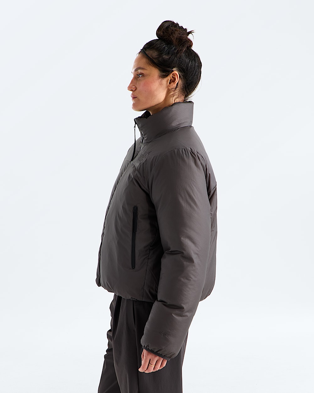 Womens Pertex Nuptse Reversible Jacket TNF MODEL34