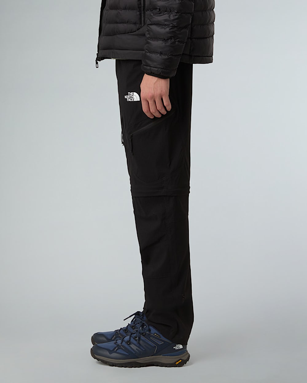 Mens Exploration Regular Tapered Convertible Pant TNF ALT2