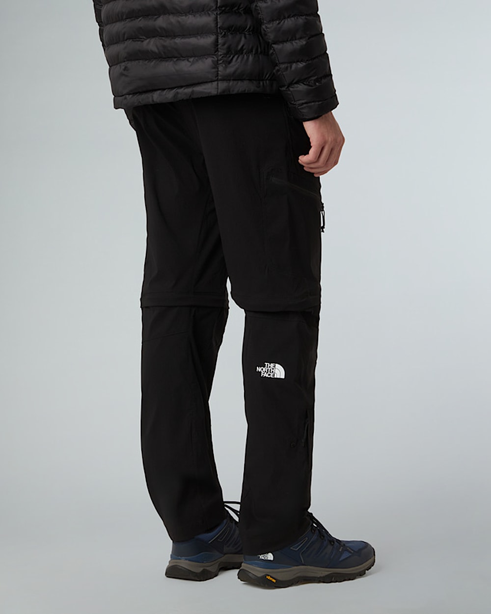 Mens Exploration Regular Tapered Convertible Pant TNF ALT3