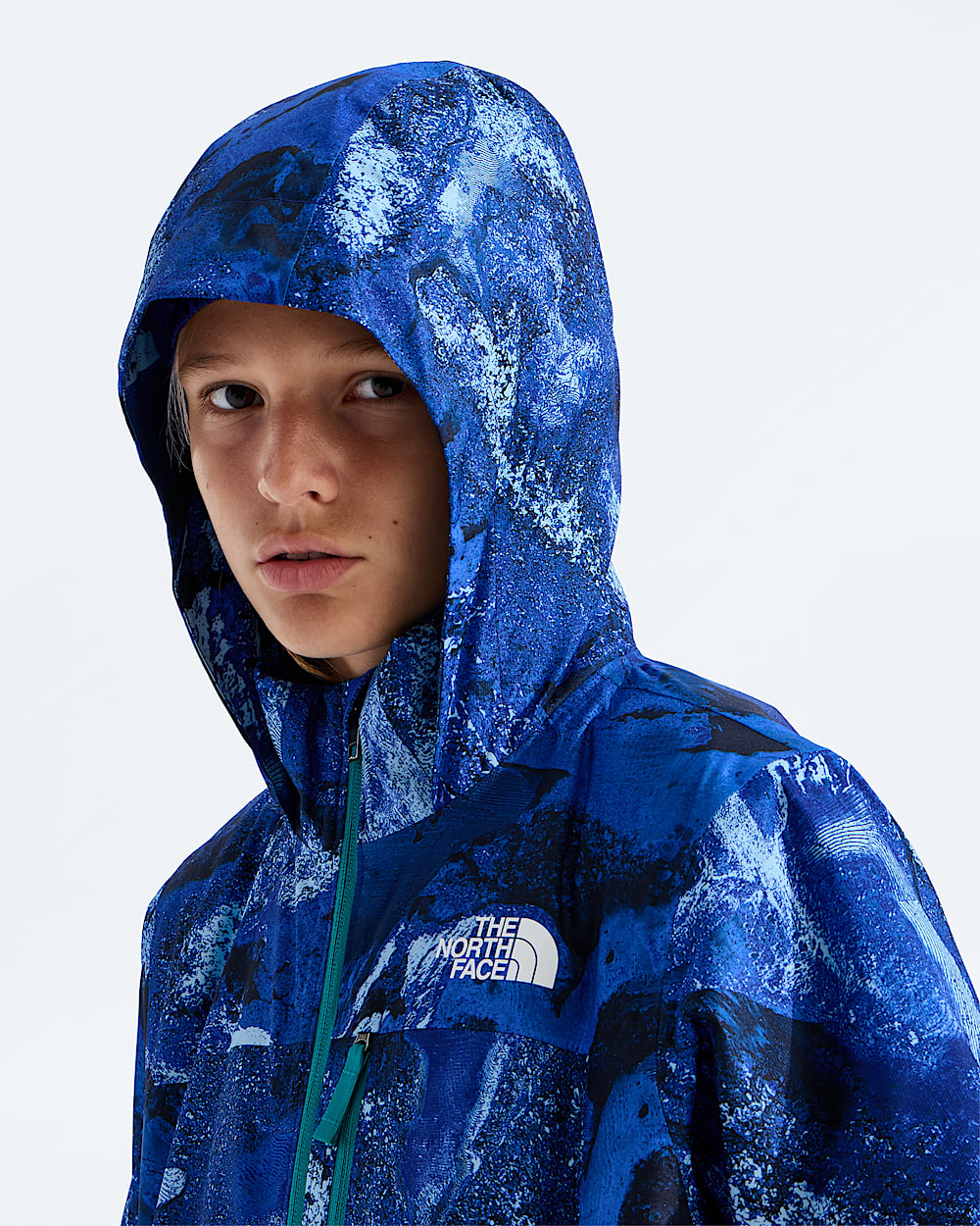 Boys Freedom Insulated JacketPrint TNF MODELHOOD2