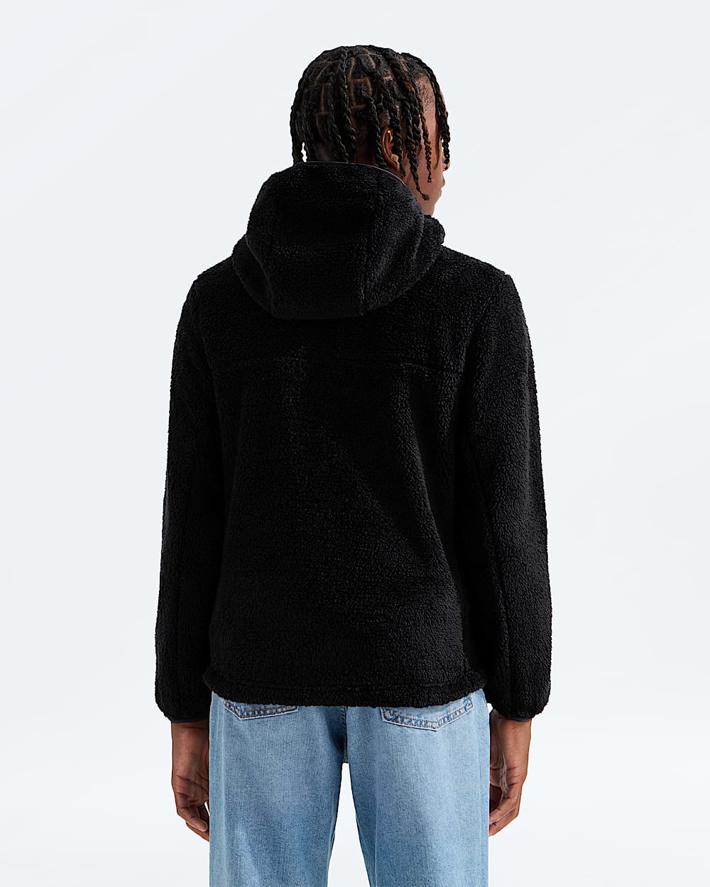 Boys Cabin Fleece Hoodie TNF BACK