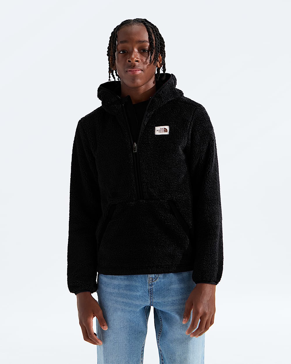 Boys Cabin Fleece Hoodie TNF HERO