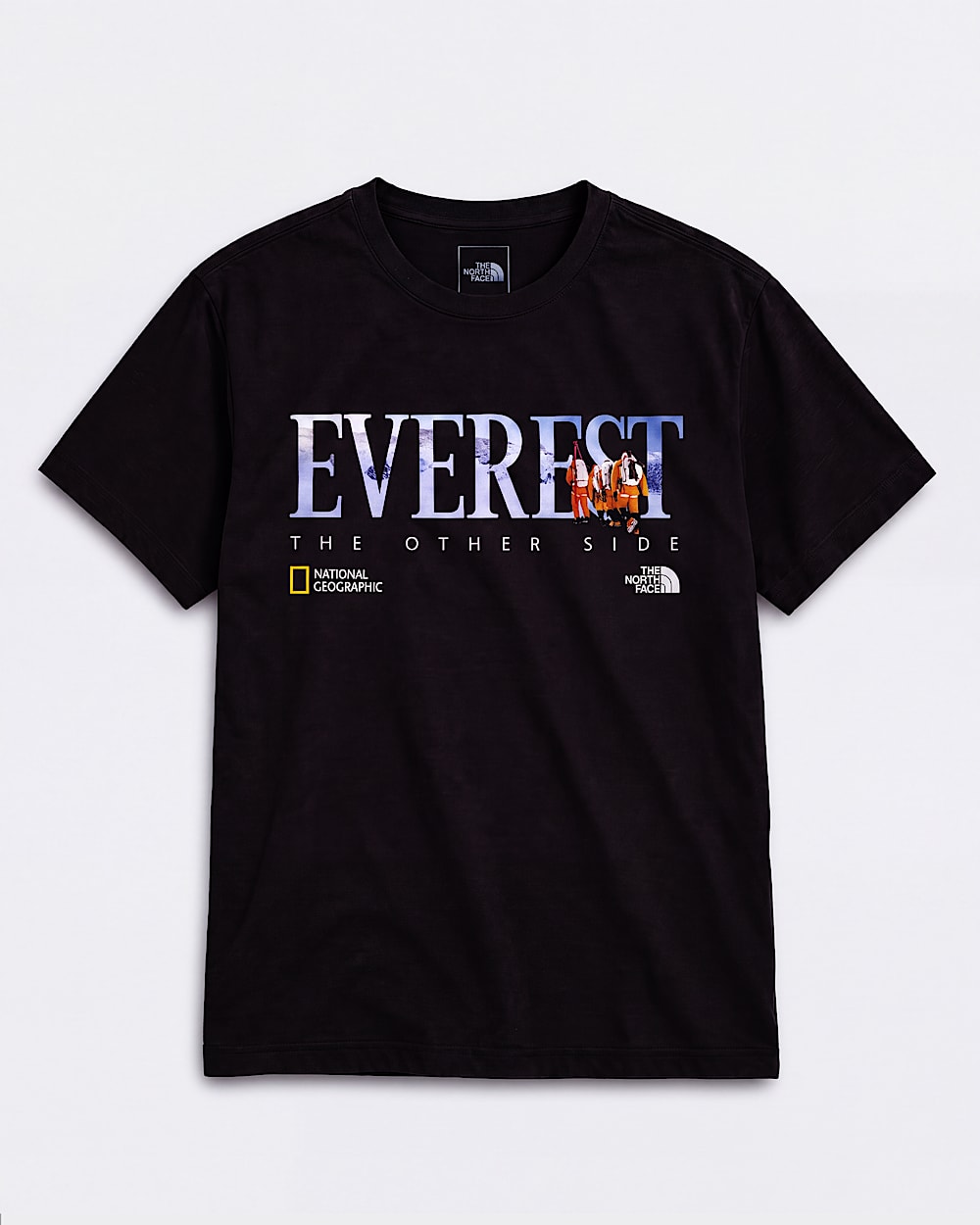 Unisex TNF Essentials AMK ShortSleeve TeeEverest Front Graphic TNF HERO