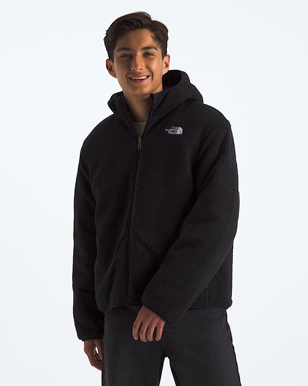 Veste rversible Shasta  fermeture clair pour garons TNF ALT1