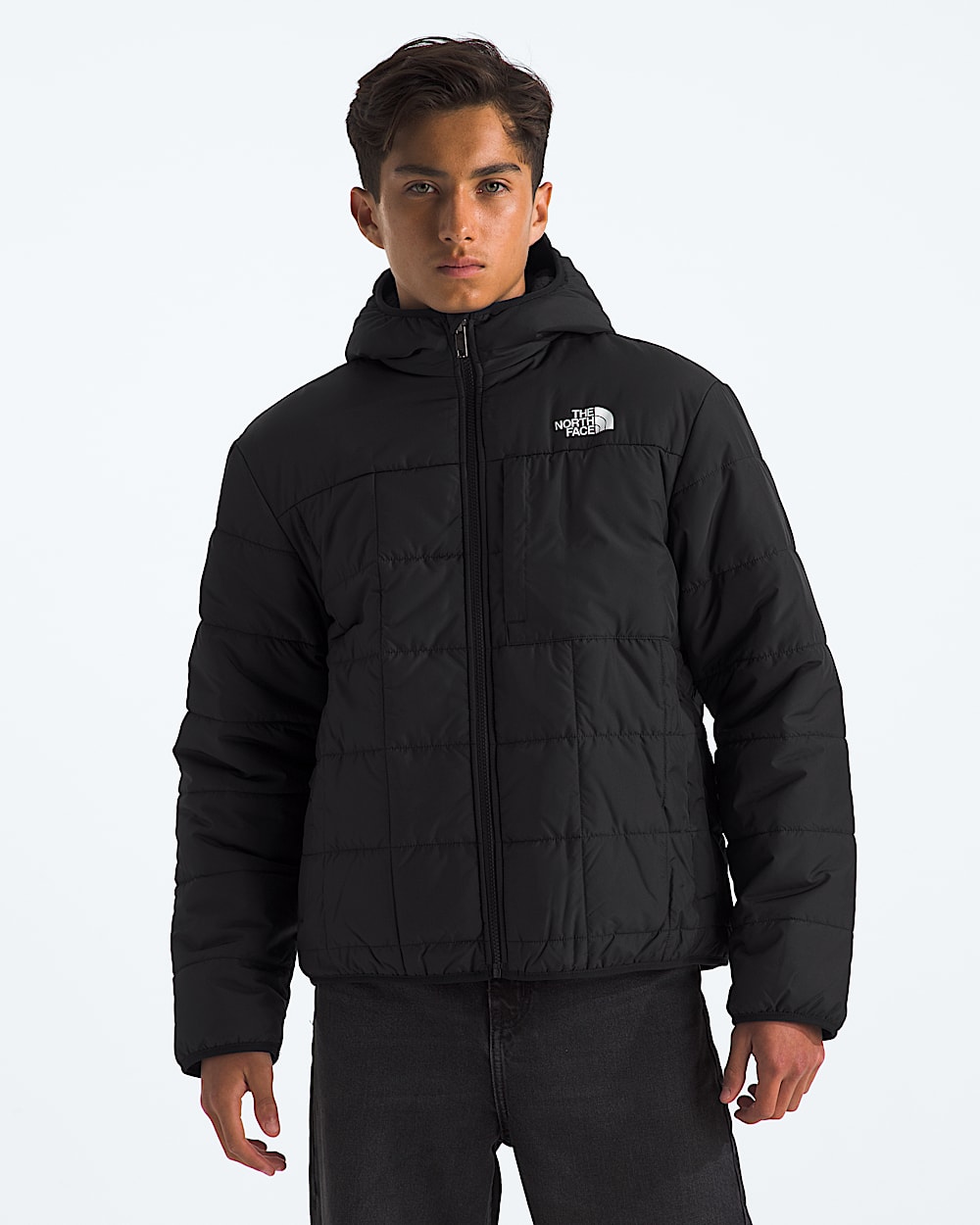 Veste rversible Shasta  fermeture clair pour garons TNF HERO