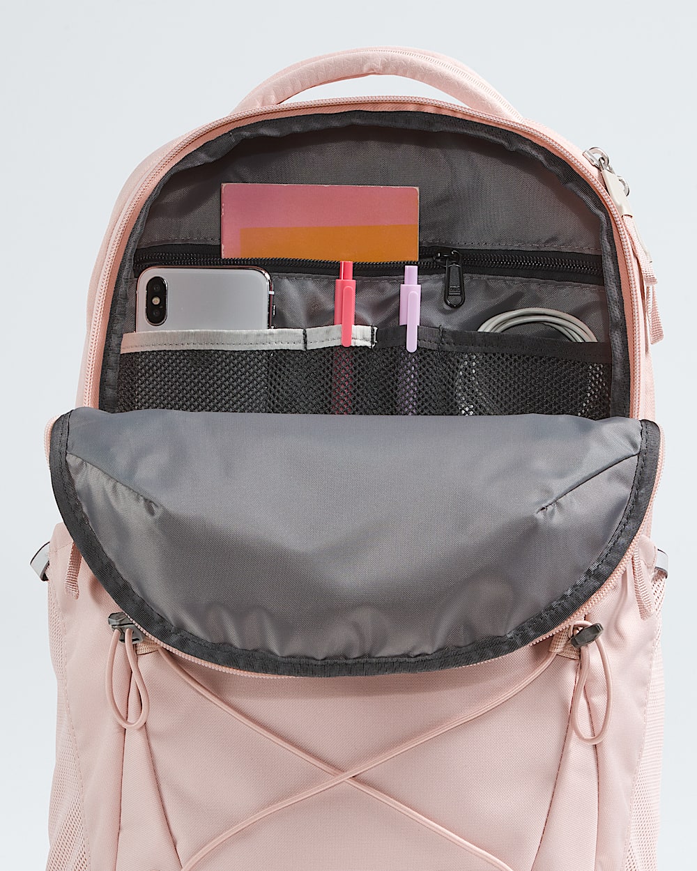 Womens Jester Backpack  27L TNF Pink Moss DETAIL1