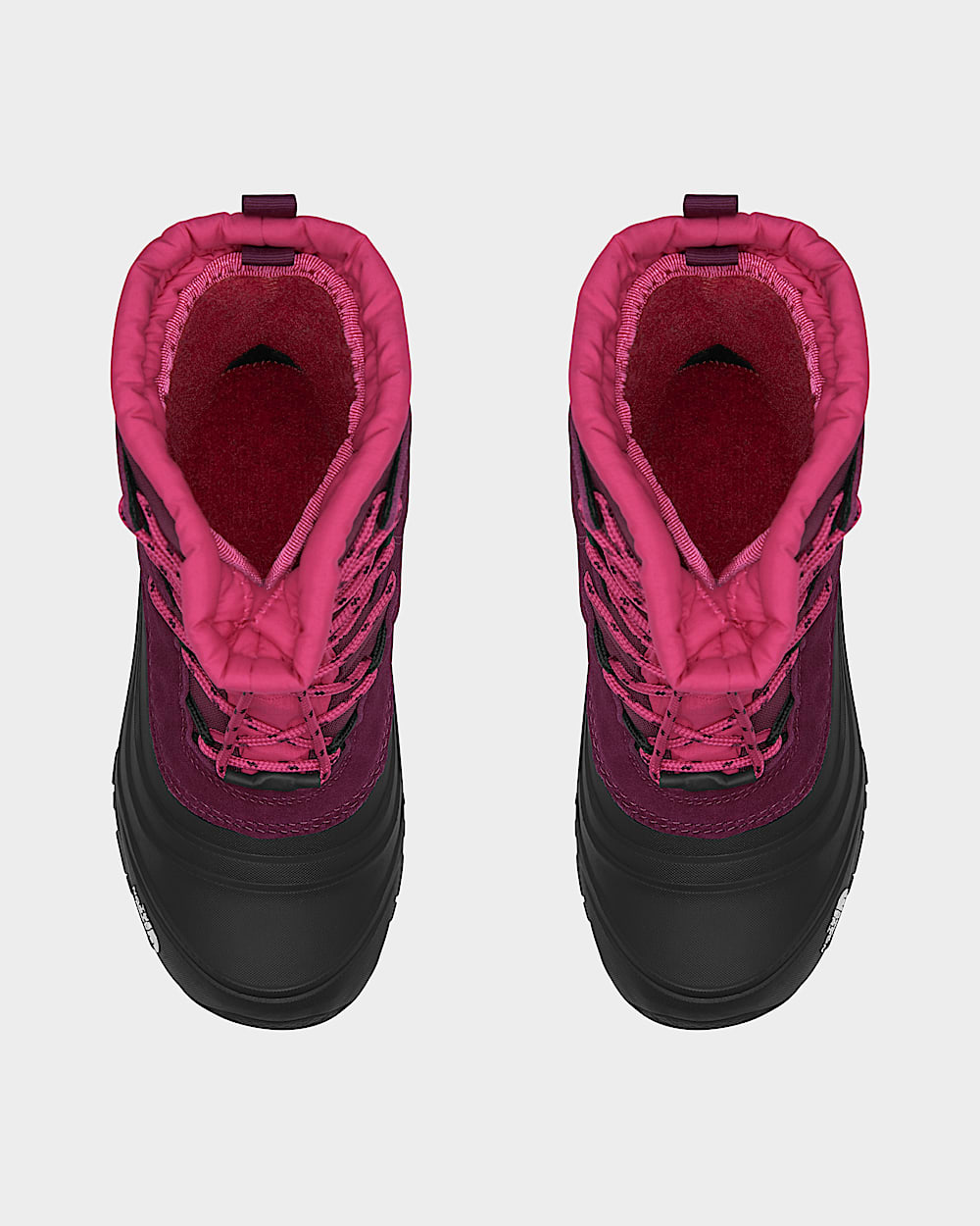 Youth Alpenglow V Waterproof Boots TNF DETAILINSTEP