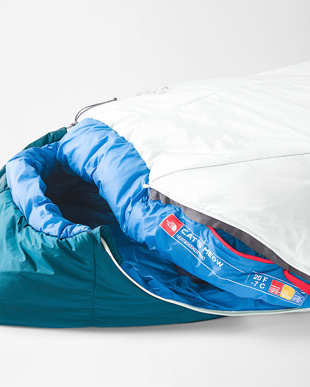 Cats Meow Sleeping Bag TNF DETAIL1