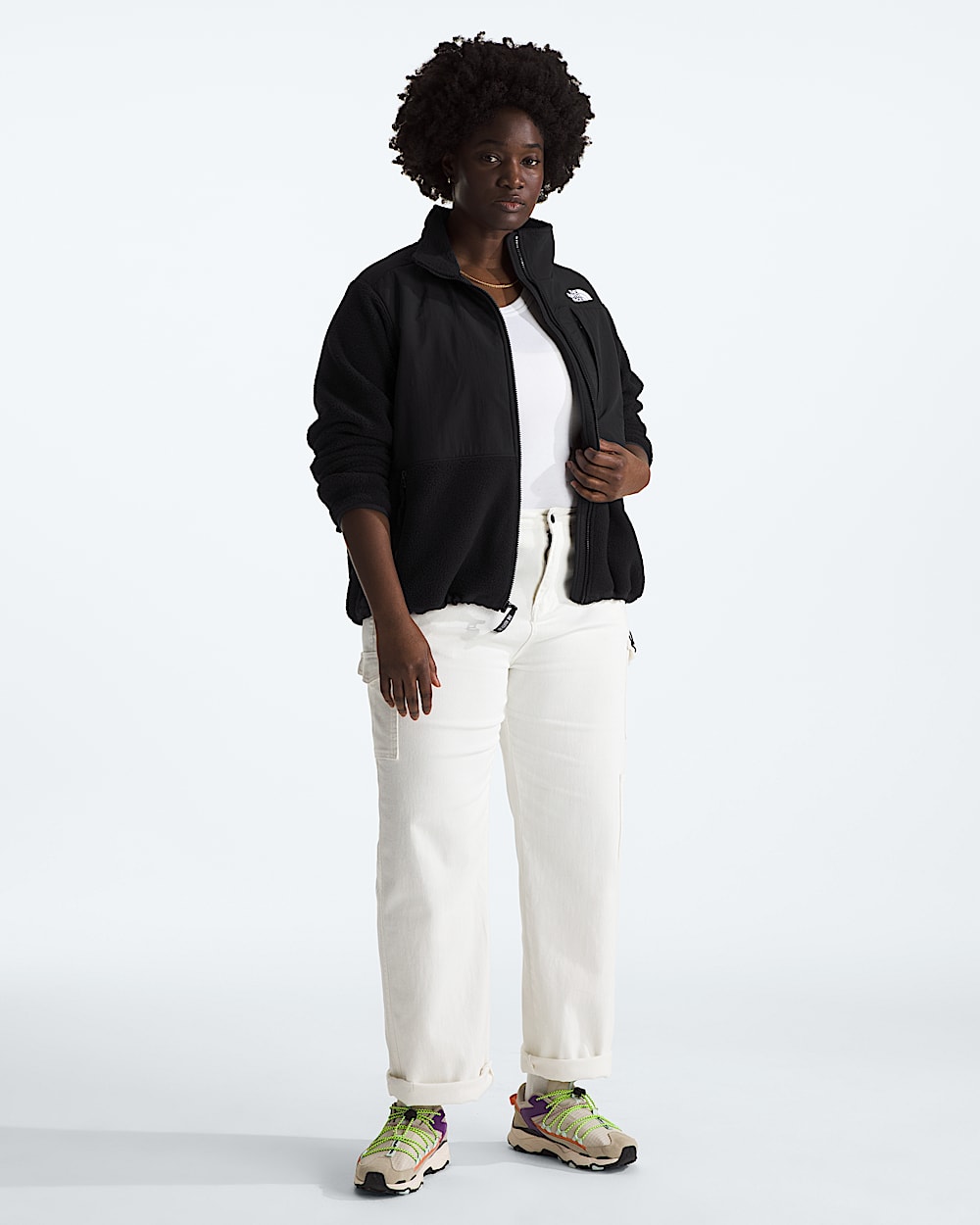 Womens Plus Retro Denali Jacket TNF HERO2