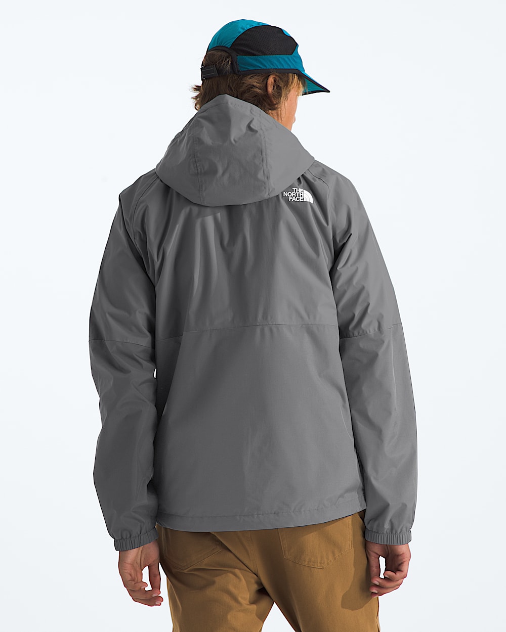 Mens Antora Rain Hoodie TNF BACK