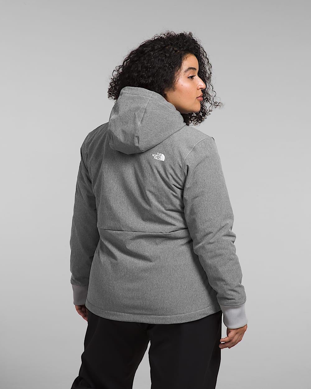 Womens Plus Shelbe Raschel Hoodie TNF BACK