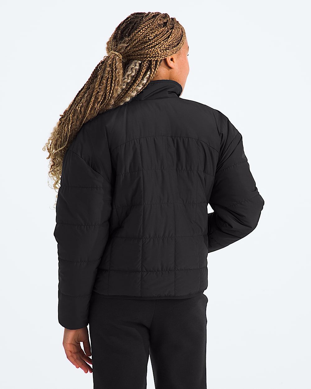 Girls Reversible Shasta FullZip Jacket TNF BACK