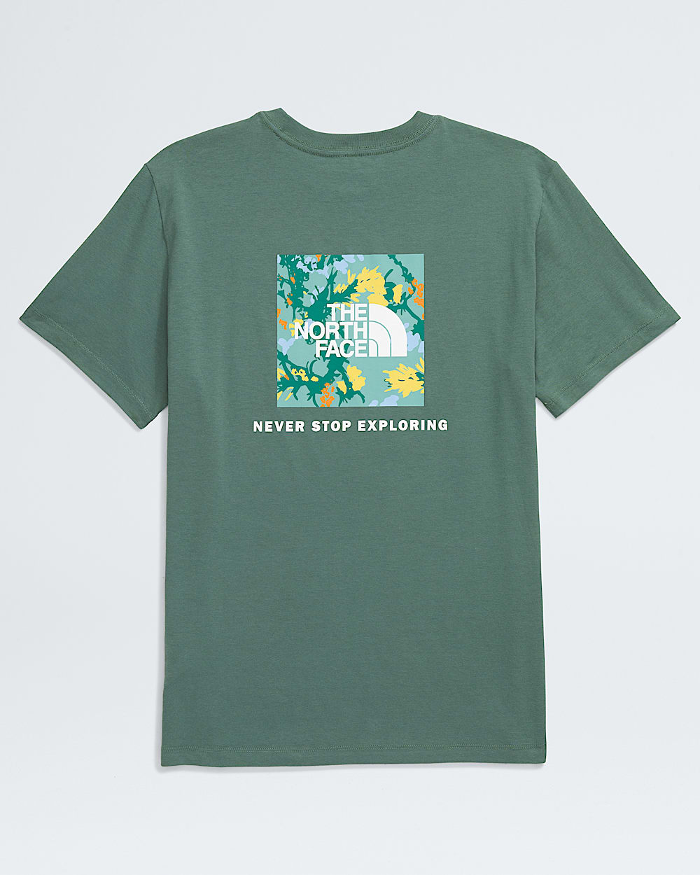 Womens ShortSleeve Core Flower Power Box NSE Tee TNF ALTFRONT