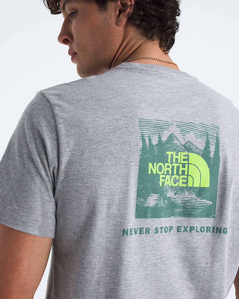 Mens Short Sleeve Core Celebration Box NSE Tee TNF HERO3