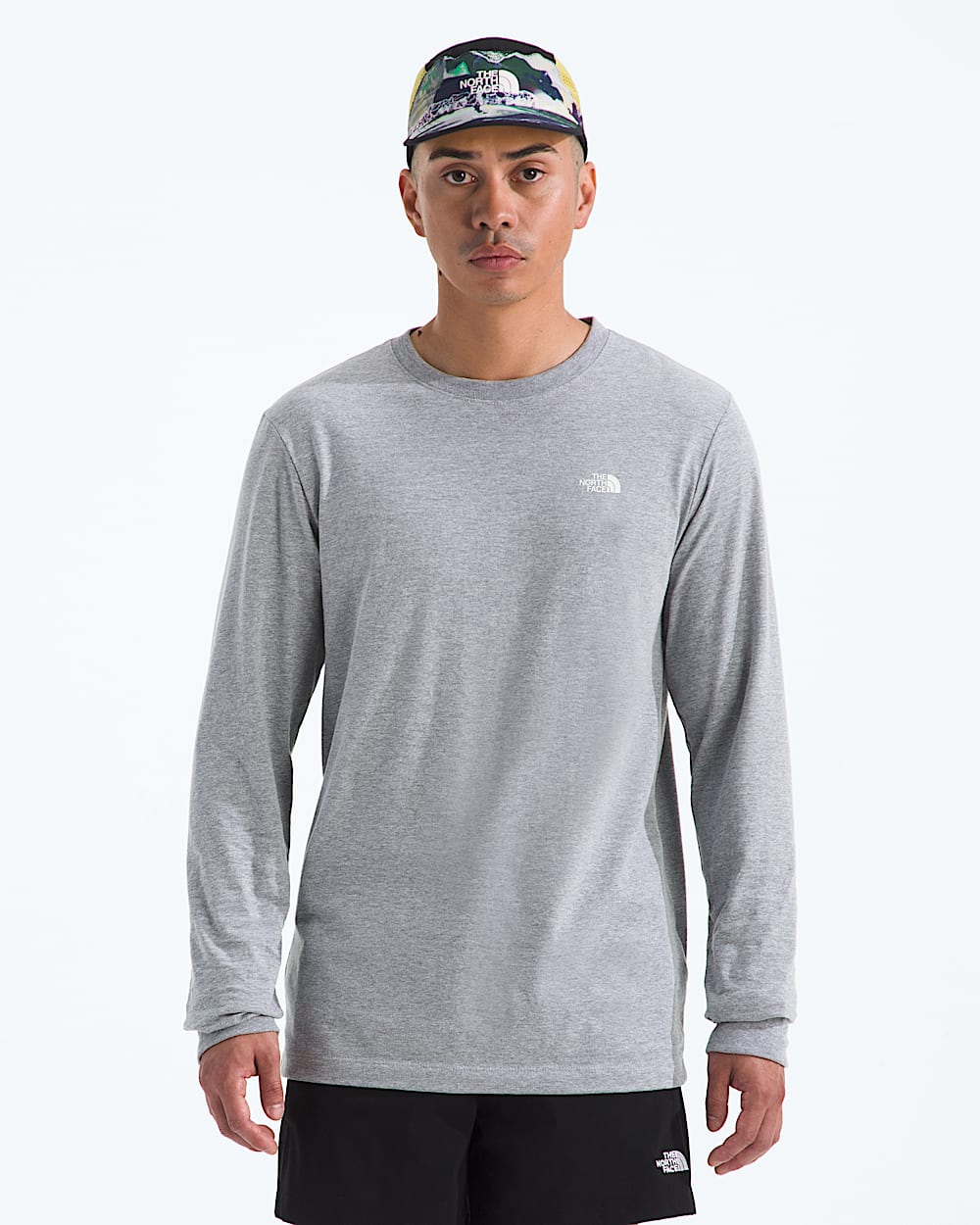 Tshirt  manches longues Evolution avec logo carr NSE pour hommes TNF BACK