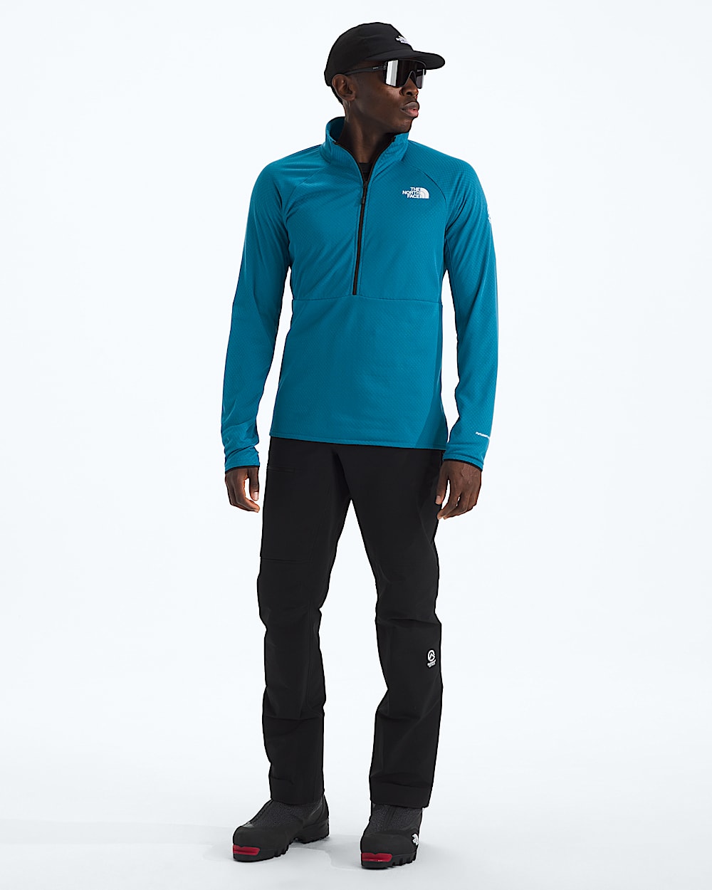 Mens Summit Series FUTUREFLEECE LT Zip TNF HERO2