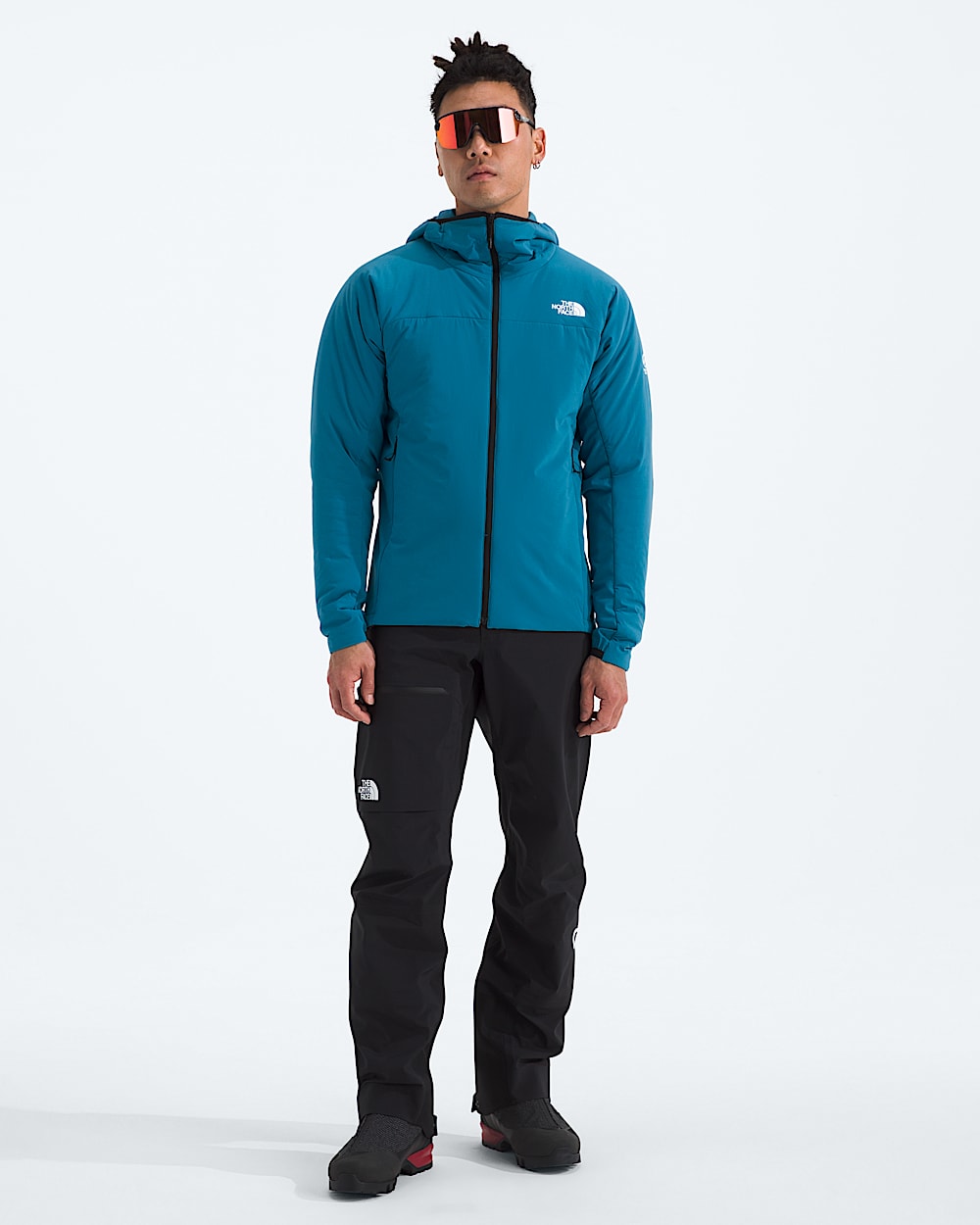 Mens Summit Series Casaval Hybrid Hoodie TNF HERO2
