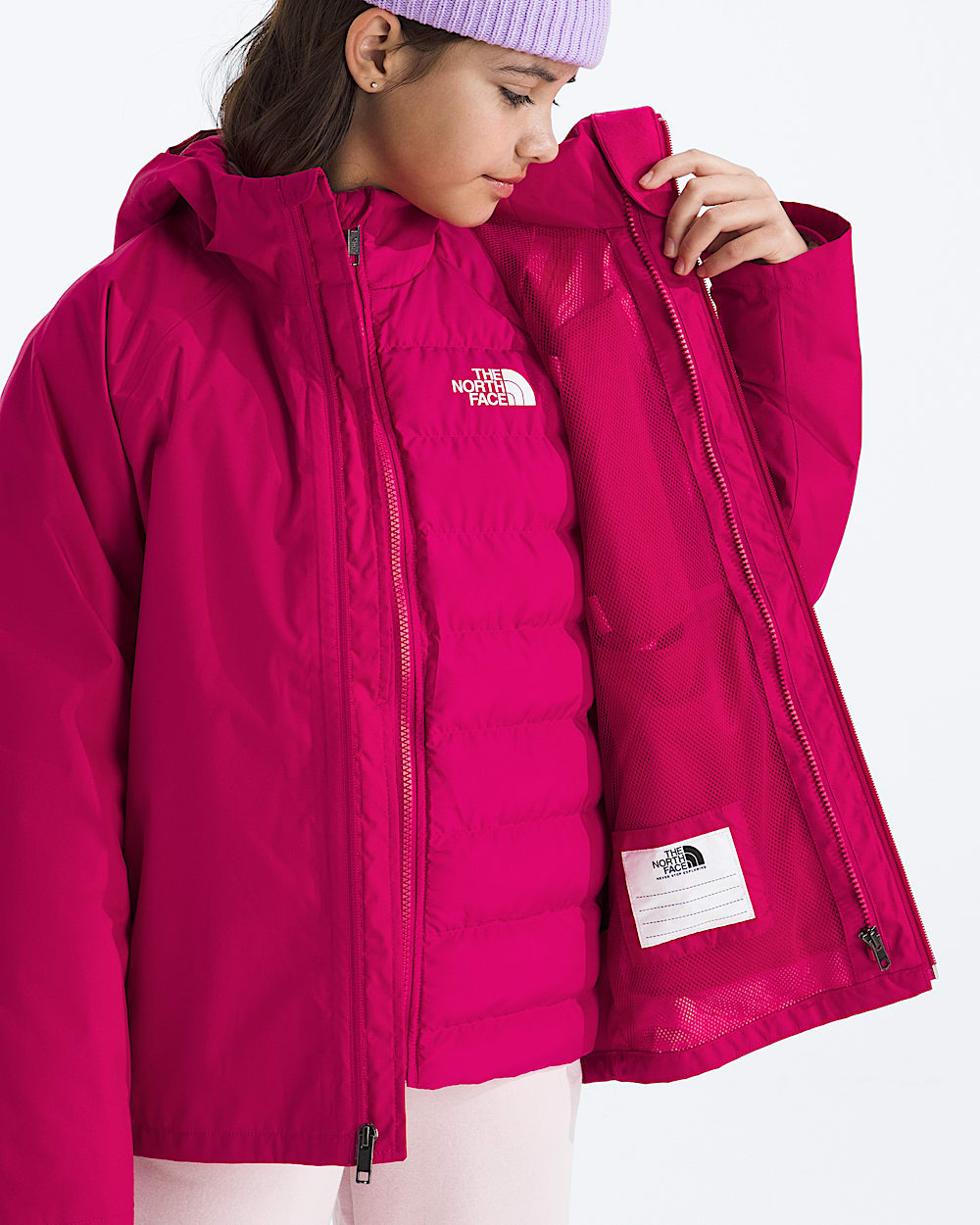 Boys  Girls Perrito 4N1 Hooded Jacket TNF MODELINT