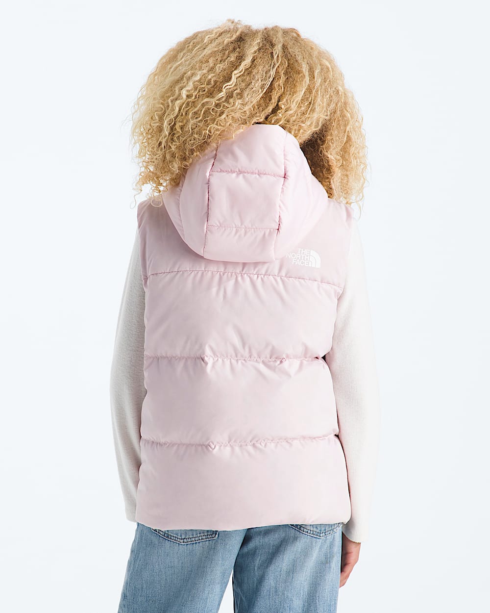 Boys  Girls North Down Hooded Vest TNF BACK