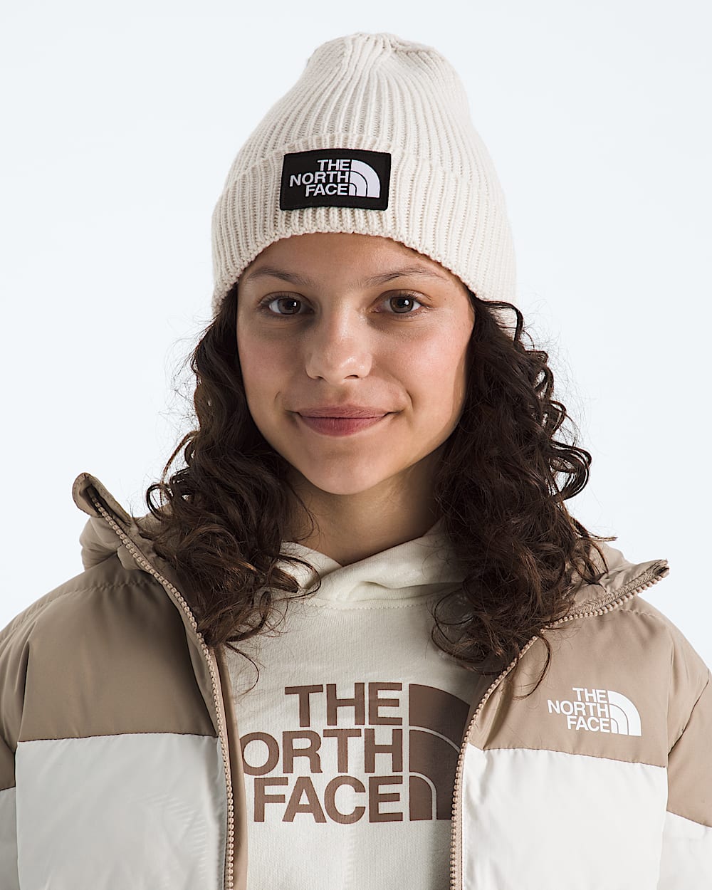Tuque  revers avec logo TNF pour enfants TNF MODELBACK