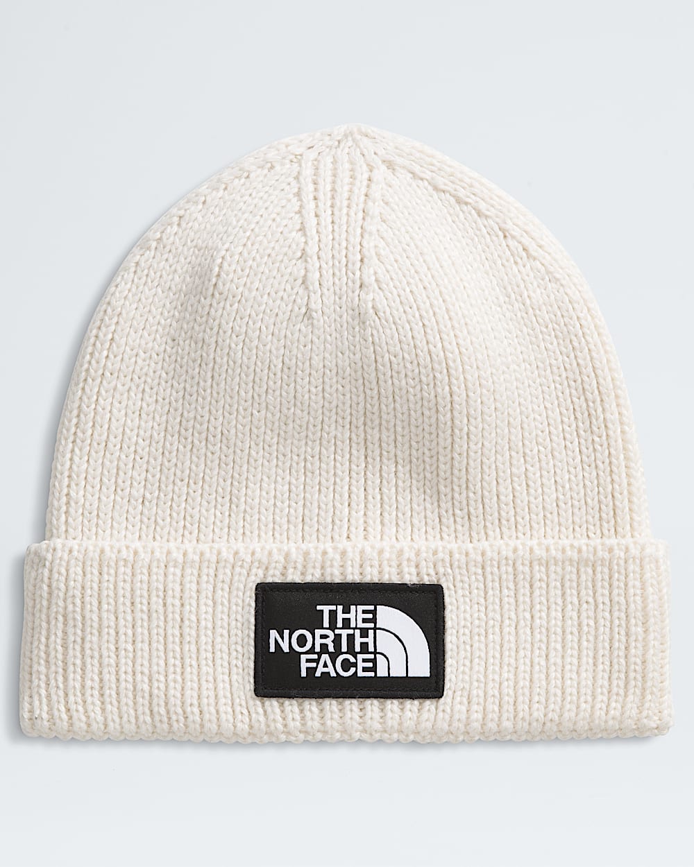 TNF Logo Box Cuffed Beanie TNF HERO
