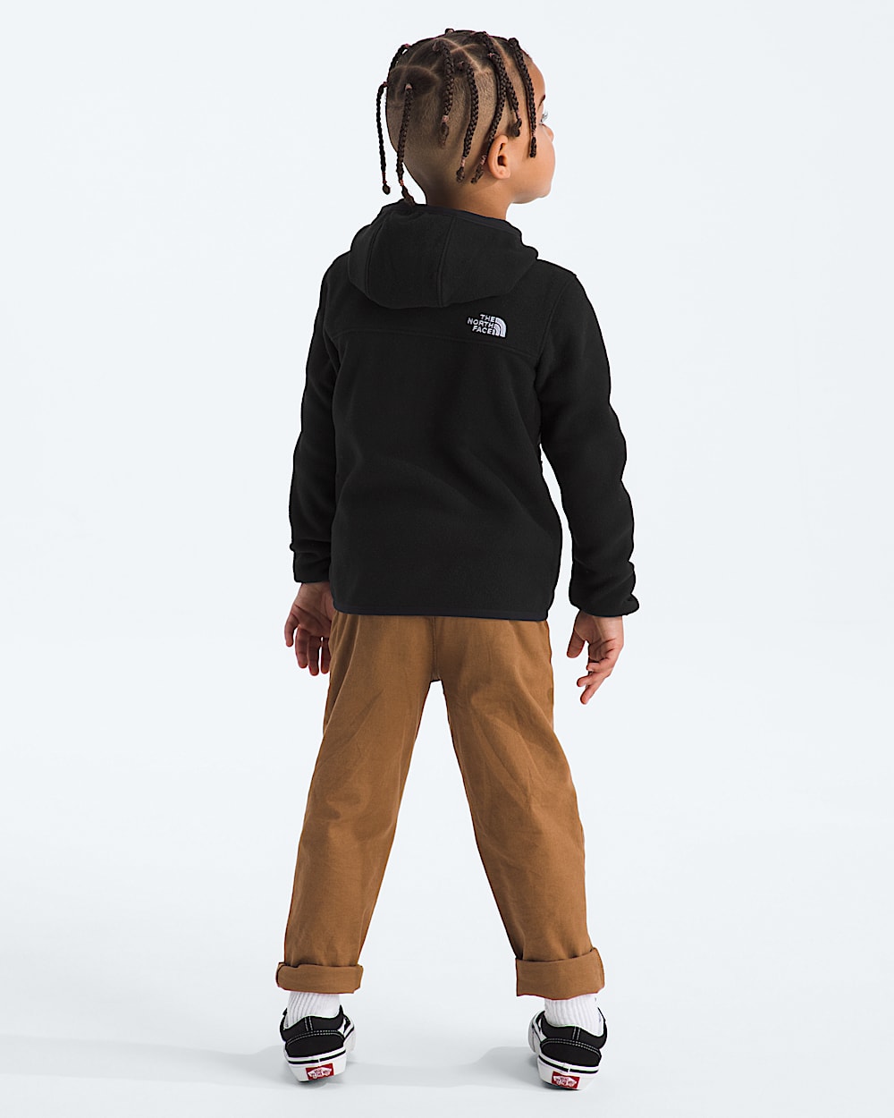 Chandail  capuchon Glacier  fermeture  glissire pleine longueur pour enfants TNF BACK