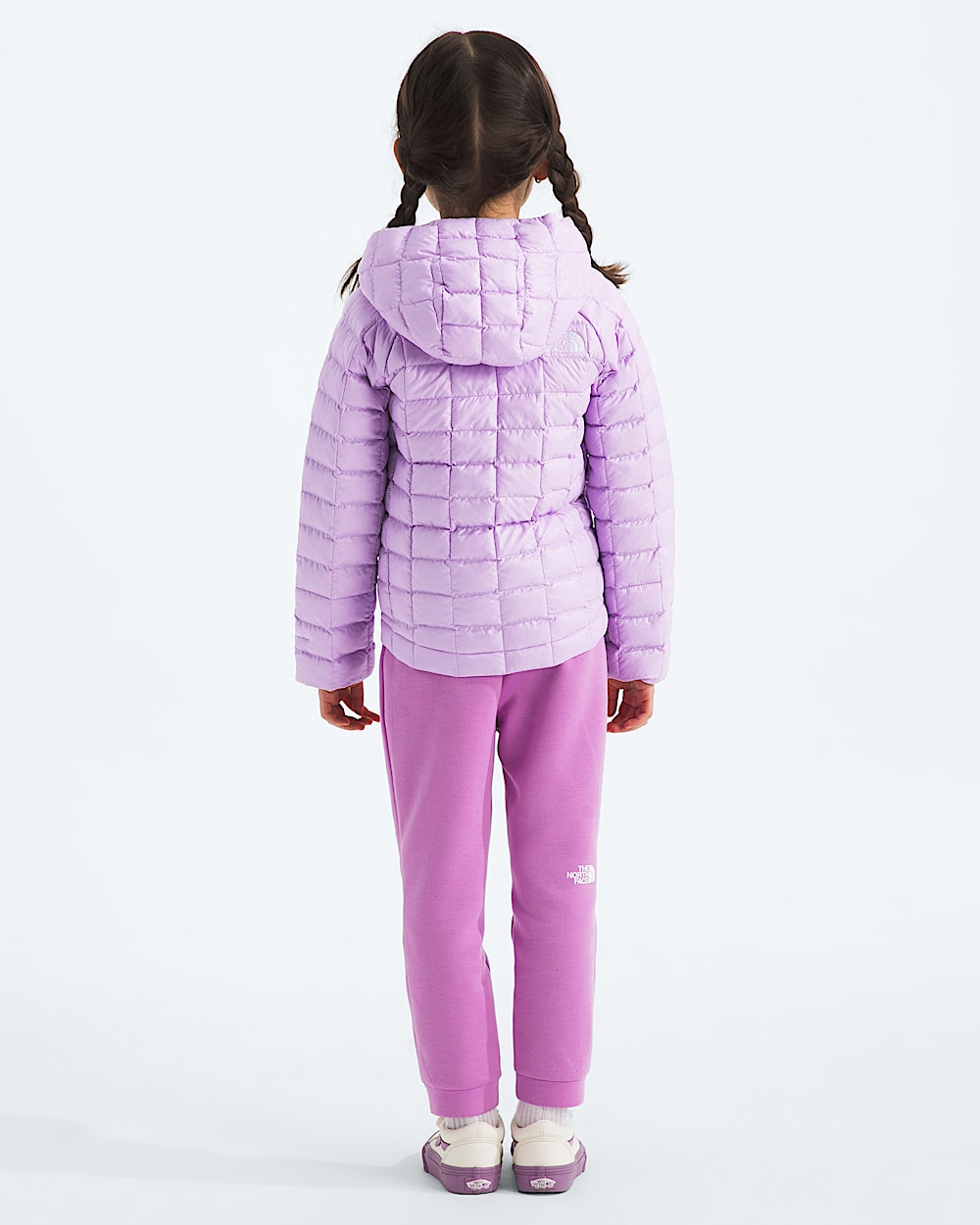 Kids THERMOBALL Hooded Jacket TNF BACK