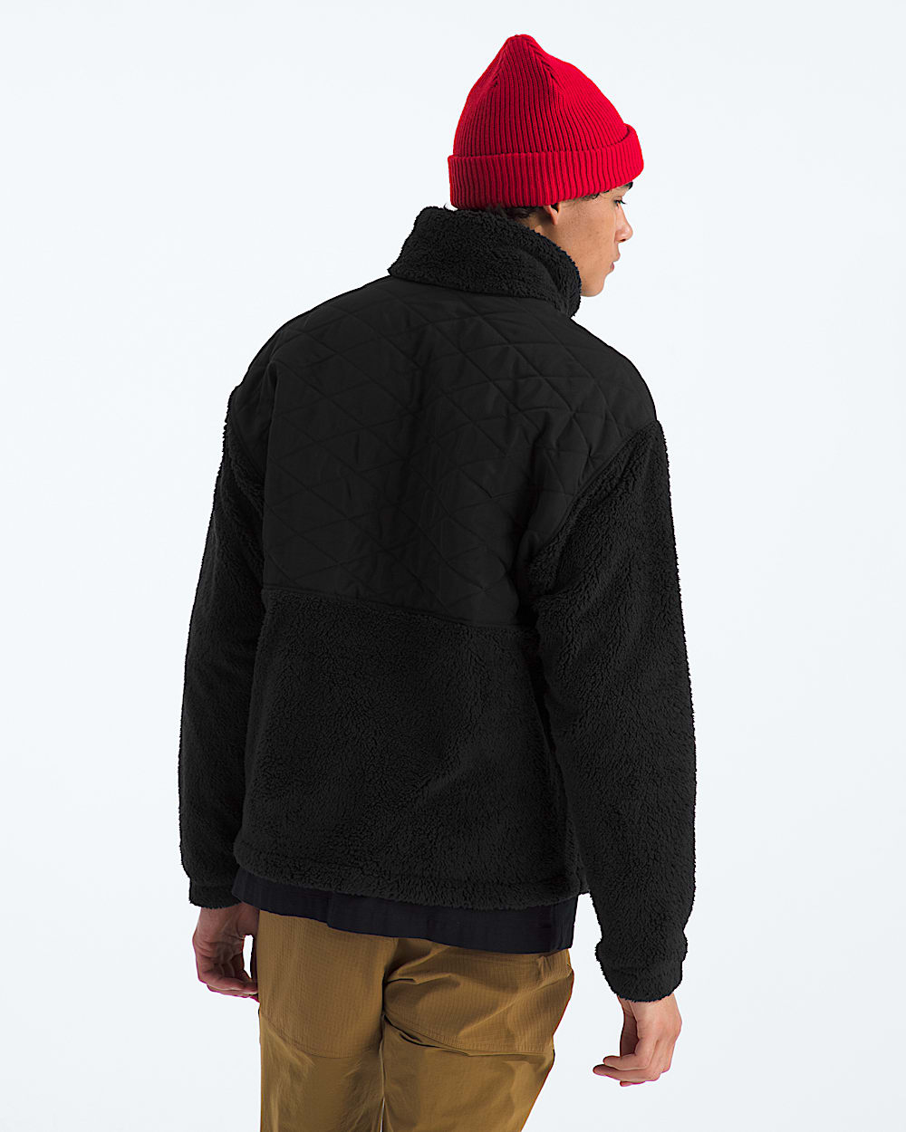 Mens Cabin Fleece FullZip TNF BACK