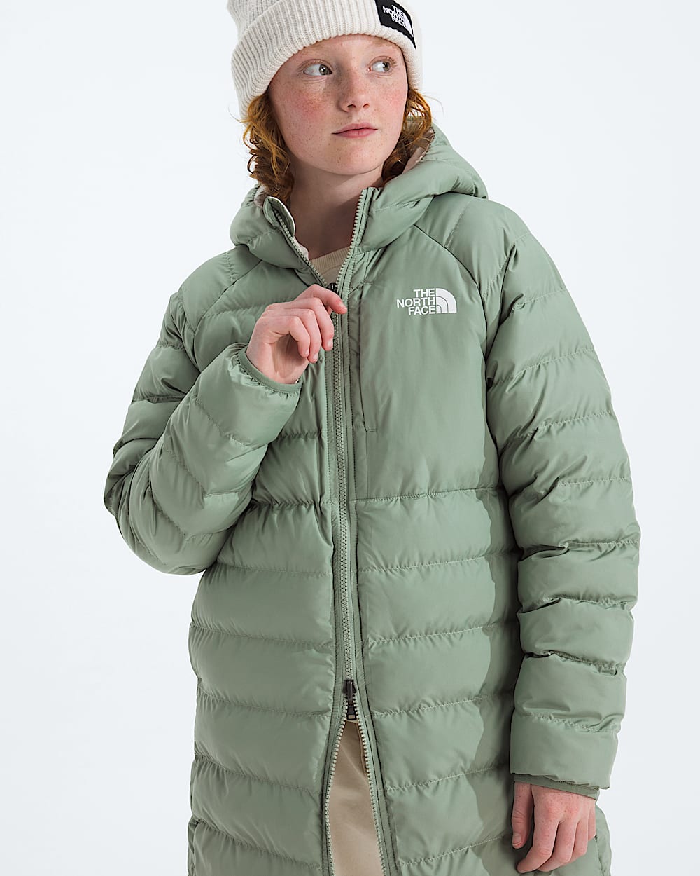 Girls Reversible Perrito Parka TNF HERO2