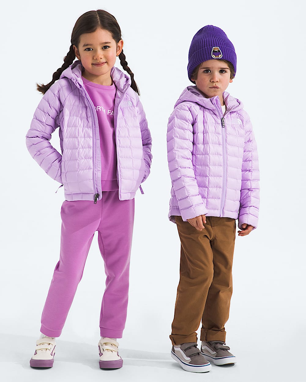 Kids THERMOBALL Hooded Jacket TNF Main