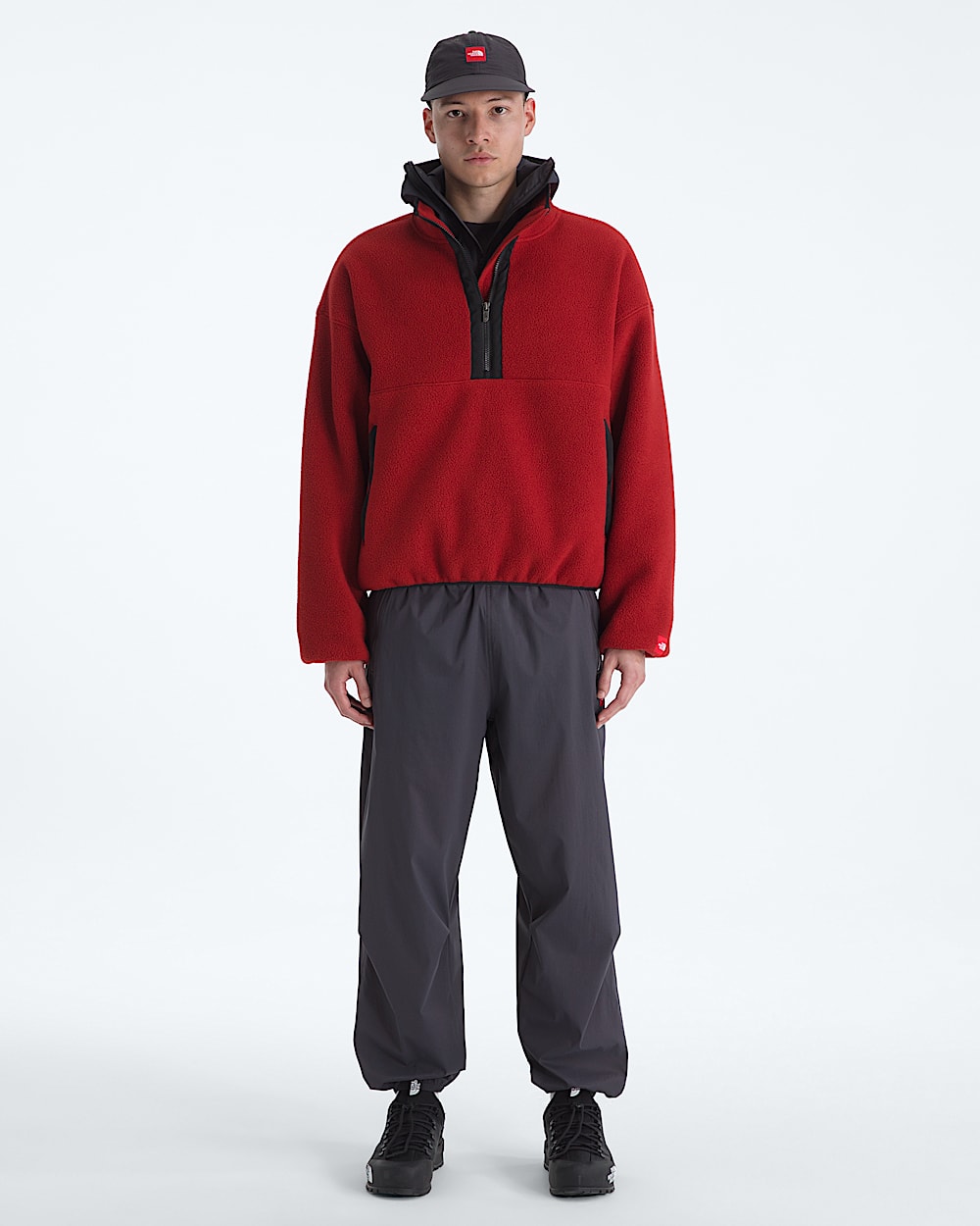 Men's TNF™ Red Box ½-Zip Fleece | The North Face