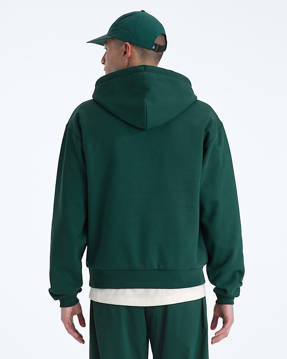 Mens TNF Red Box Hoodie TNF BACK