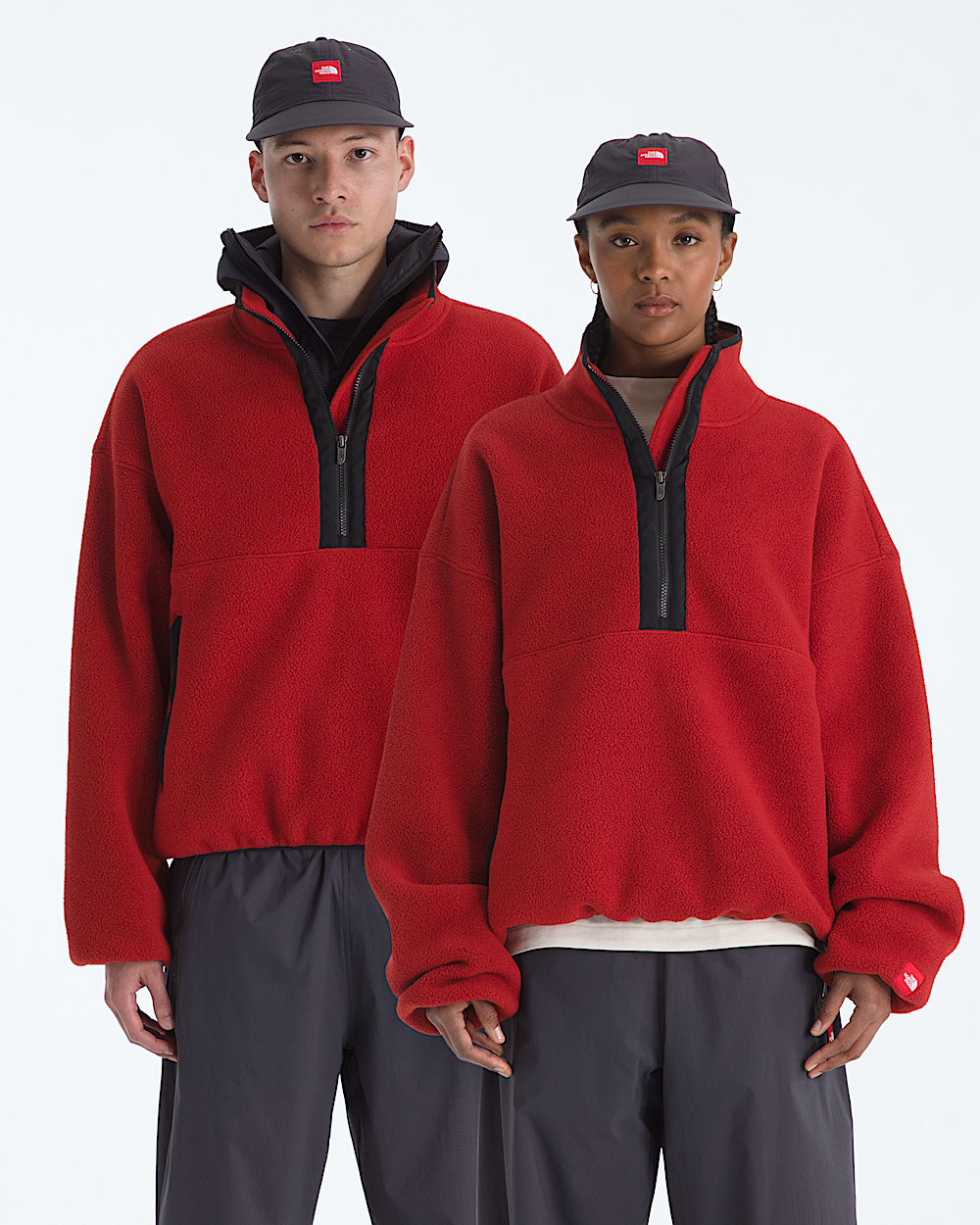 Men's TNF™ Red Box ½-Zip Fleece | The North Face